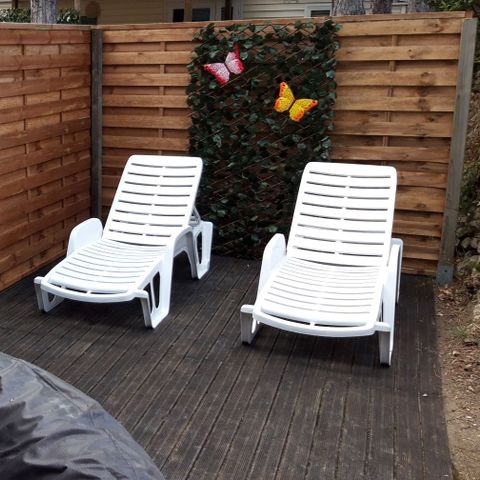 BUNGALOW 4 personnes - GENTIANE - 1 chambre - avec jacuzzi