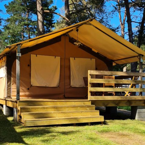 Bungalowzelt 5 personen - Luxus-Seilbungalow 3 Zimmer 5 Personen ohne Sanitäranlagen PMR