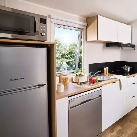 MOBILHOME 8 personas - Mobile Home Terracota 4 Habitaciones 6/8 Personas