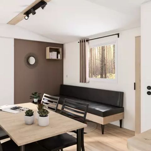 MOBILHOME 6 personas - Mobile Home Terracota 3 Habitaciones 4/6 Personas