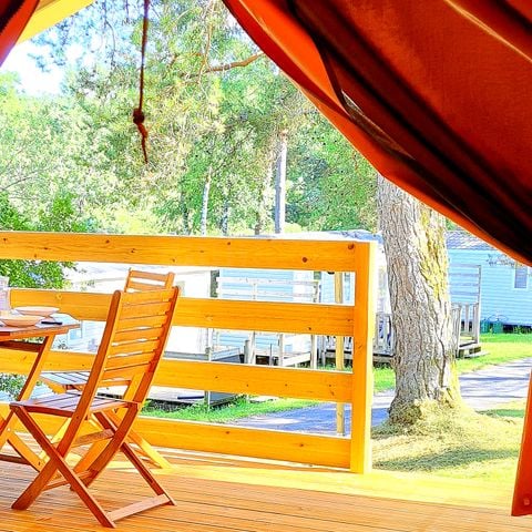 BungalowTent 5 personen - Bungalow victoria natuur