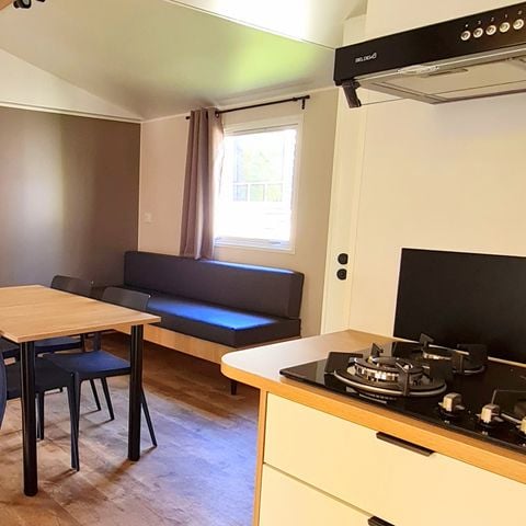 CASA MOBILE 4 persone - Casa mobile superiore con 2 camere da letto Terracotta