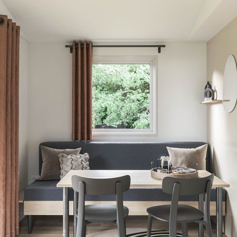 Stacaravan 4 personen - Stacaravan Panoramique Luxe 2 Slaapkamers