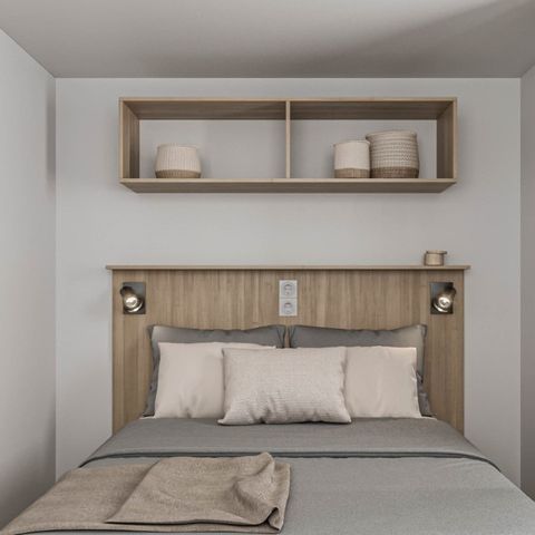 Stacaravan 4 personen - Stacaravan Panoramique Luxe 2 Slaapkamers