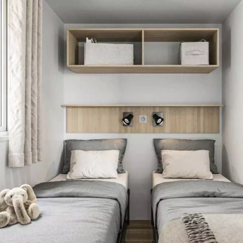 BUNGALOW 4 personnes - Mobil Home Luxe Panoramique 3 Pièces 4 Personnes + TV