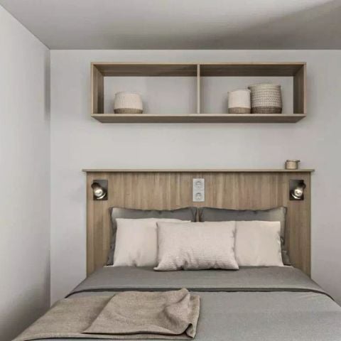 MOBILHOME 4 personnes - Mobil Home Luxe Panoramique 3 Pièces 4 Personnes + TV