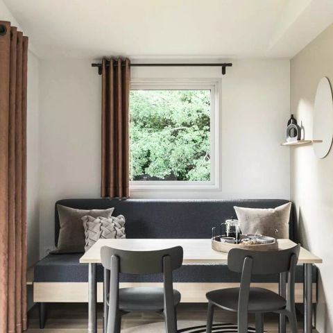 Stacaravan 4 personen - Stacaravan Luxe Panoramique 3 Kamers 4 Personen + TV