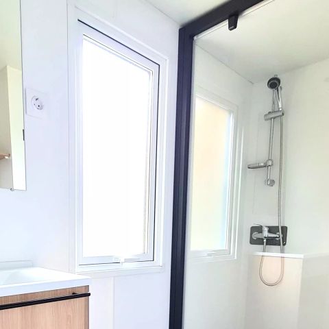 MOBILHOME 6 personnes - Mobil Home Terracotta Luxe 4 Pièces 6 Personnes + TV