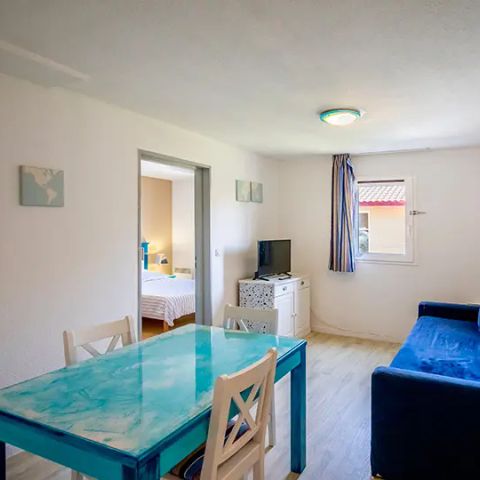 Studio 4 persons - with sleeping area sleeps 4
