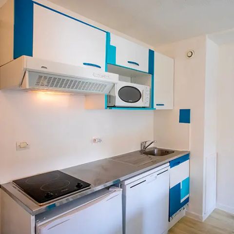 Studio 4 persons - with sleeping area sleeps 4