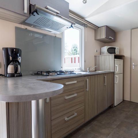 Stacaravan 4 personen - Authentiek 2 slaapkamers 4 pers