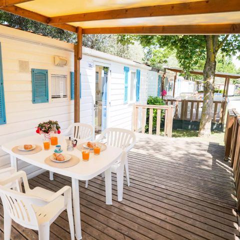 MOBILHOME 5 personnes - Mobil Home 3 Pièces 6 Personnes (5 adultes + 1 enfant -12 ans)