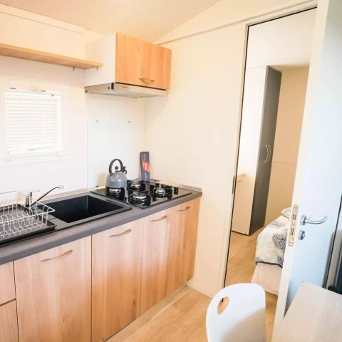 Stacaravan 5 personen - Stacaravan 3 kamers 6 personen (5 volwassenen + 1 kind -12 jaar)