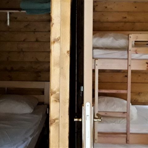 Chalet 5 personen - zonder sanitaire voorzieningen