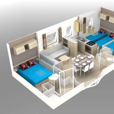 Mobile home 6 persons - FAMILY