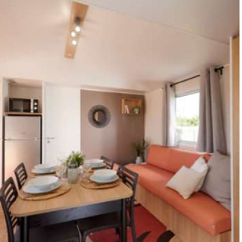 Mobile home 6 persons - Nest - 3bed 6 pers. air-conditioned