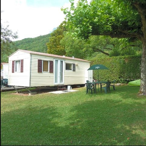MOBILE HOME 4 people - about 22 m2 with sanitary facilities