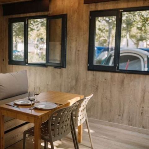 Tente en toile et en bois 4 personnes - Woody
