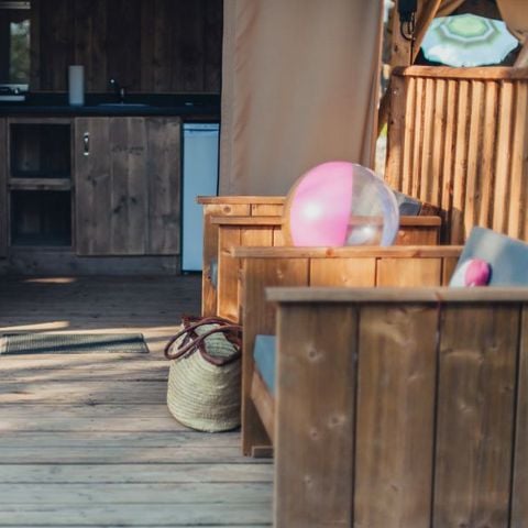 Tente en toile et en bois 5 personnes - SAFARI