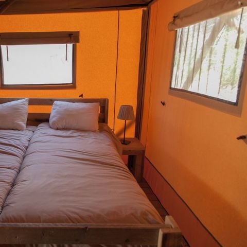 TENTE TOILE ET BOIS 5 personnes - SAFARI