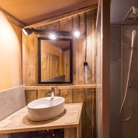 Tente en toile et en bois 5 personnes - SAFARI