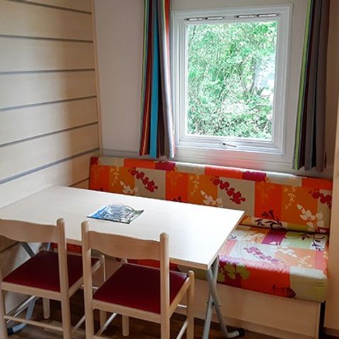 Mobilheim 2 personen - Classic | 1 Schlafz. | 2 Pers. | Erhöhte Terrasse