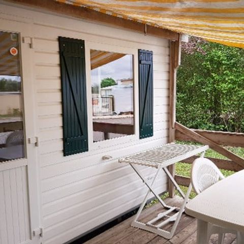 Mobile home 2 persons - Classic | 1 Ch. | 2 Pers. | Raised terrace