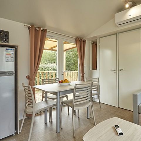 Mobilhome 6 personnes - Mobil-home | Comfort | 3 Ch. | 6 Pers. | Terrasse surélevée | Clim.