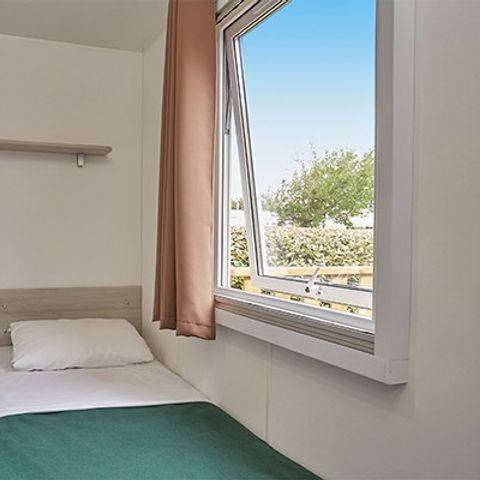 Mobilhome 6 personnes - Mobil-home | Comfort | 3 Ch. | 6 Pers. | Terrasse surélevée | Clim.