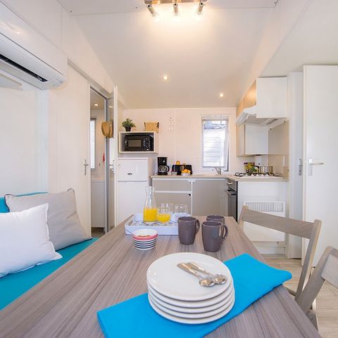 Mobilhome 4 personnes - Mobil-home | Comfort XL | 2 Ch. | 4 Pers. | Terrasse surélevée