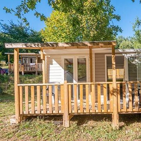 Mobile home 4 persons - Comfort | 2 Bedrooms | 4 Pers. | Raised terrace
