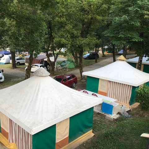 Glampingtent 5 personen - Bungalowtent 5 personen