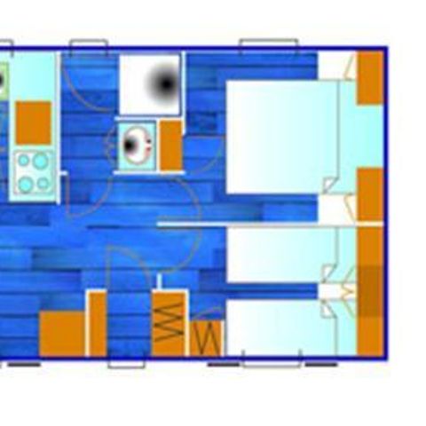 Mobile home 6 persons - FLORES