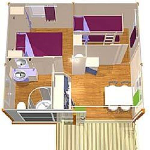 Chalet 4 persons - NEMO