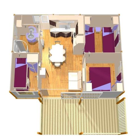 Chalet 7 persons - SAMOA