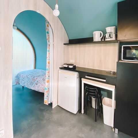 UNIEKE ACCOMMODATIE 4 personen - KOKOSNOOT (ZONDER SANITAIR)