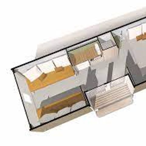 Accommodation 4 persons - COCOSWEET (WITHOUT SANITARY FACILITIES)