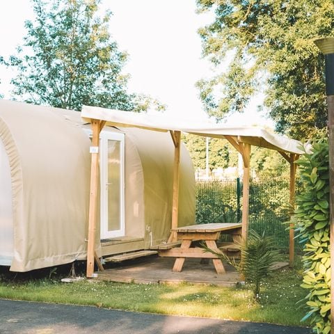 UNIEKE ACCOMMODATIE 4 personen - KOKOSNOOT (ZONDER SANITAIR)
