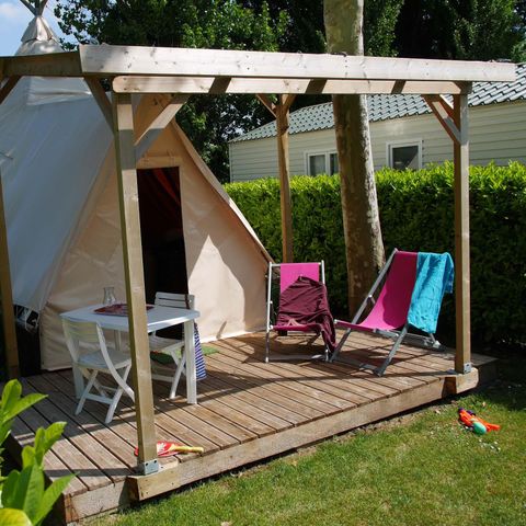 AUßERGEWÖHNLICHE UNTERKUNFT 4 Personen - MAYA (OHNE SANITÄR)