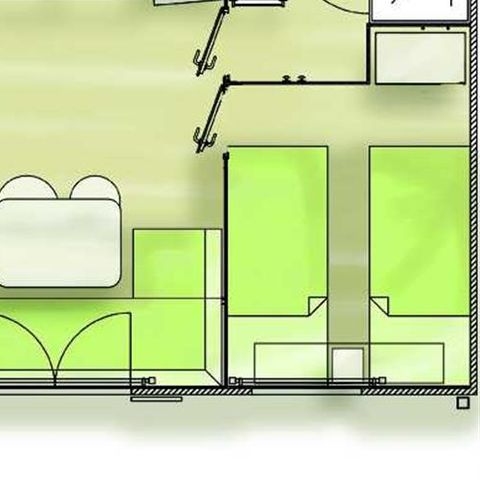 Mobile home 4 persons - Mobilhome Pacifique Premium 32m2 - CLIM + LV