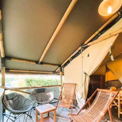 Zelt 5 Personen - Lodge Kenya 34,50 m² - ohne Sanitäranlagen 5 Personen