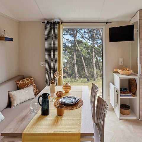 Mobilheim 4 Personen - Bergamo 3 Zimmer 4 Personen + TV