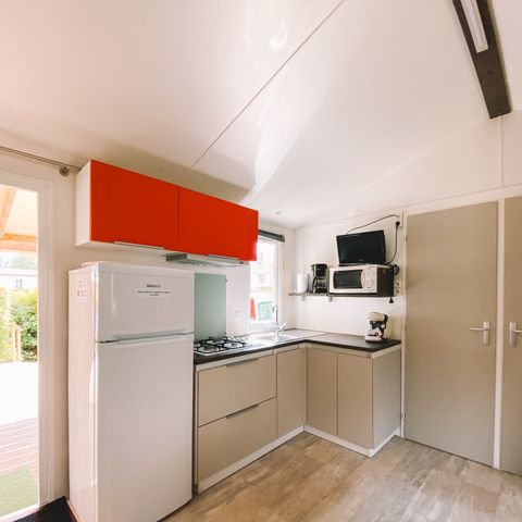 Mobile home 6 persons - Bermudes - 31 m² – - 3 bedrooms - – sleeps 6 – air conditioning