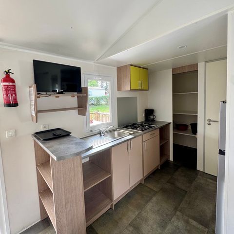 Mobilheim 4/6 personen - KOMFORT - 2 Schlafzimmer