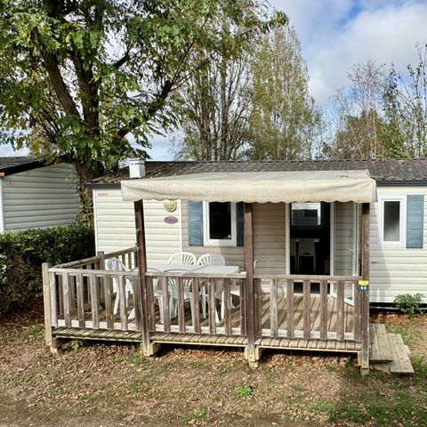 Mobilheim 4/6 personen - KOMFORT - 2 Schlafzimmer