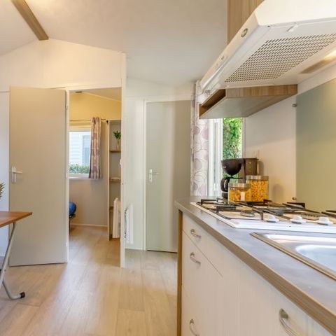 Stacaravan 4 personen - COMFORT - 2 slaapkamers