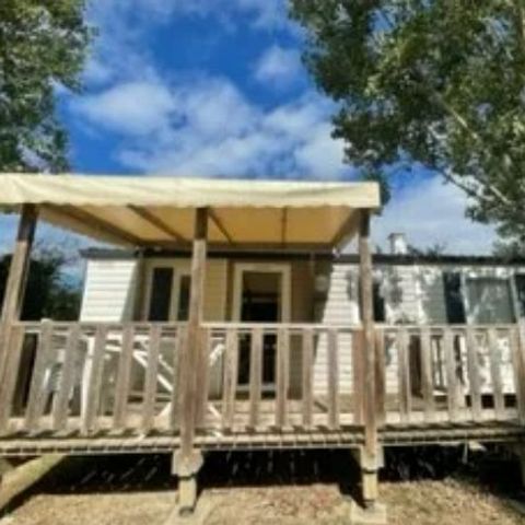 Mobilheim 6 Personen - Comfort 4 Zimmer 6 Personen + TV