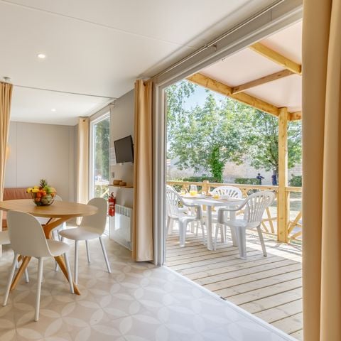 Stacaravan 5 personen - Excellence 3 Kamers 4/5 Personen + TV