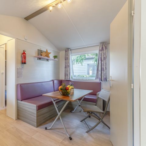 Mobilheim 4 Personen - Komfort 3 Zimmer 4 Personen + TV