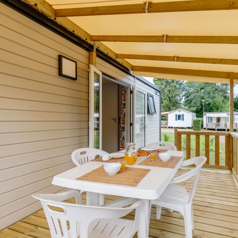 Stacaravan 4 personen - Grand Confort 3 Kamers 4 Personen + TV